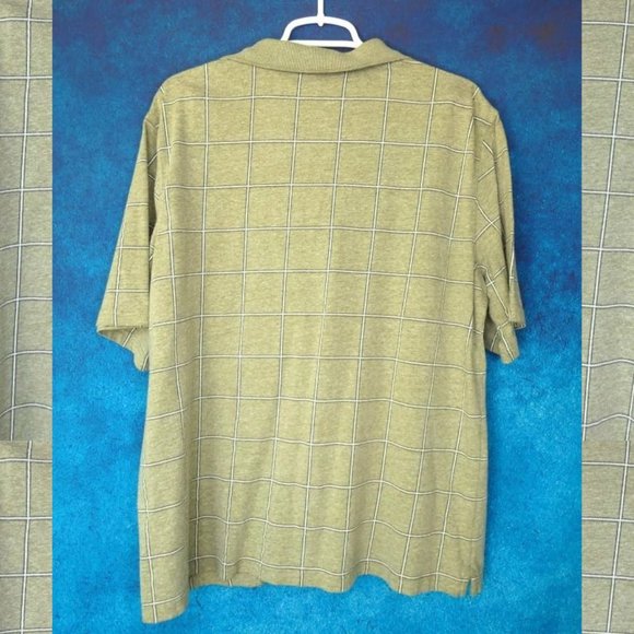 George Men's Green Golf Polo Shirt Large - Picture 4 of 6